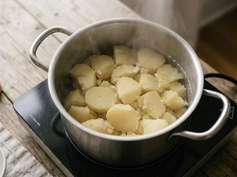 Подсушите картофель