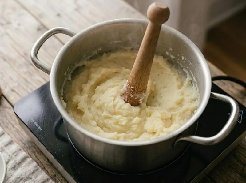 Разомните толкушкой