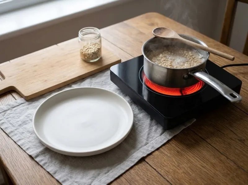 Сварите овсянку