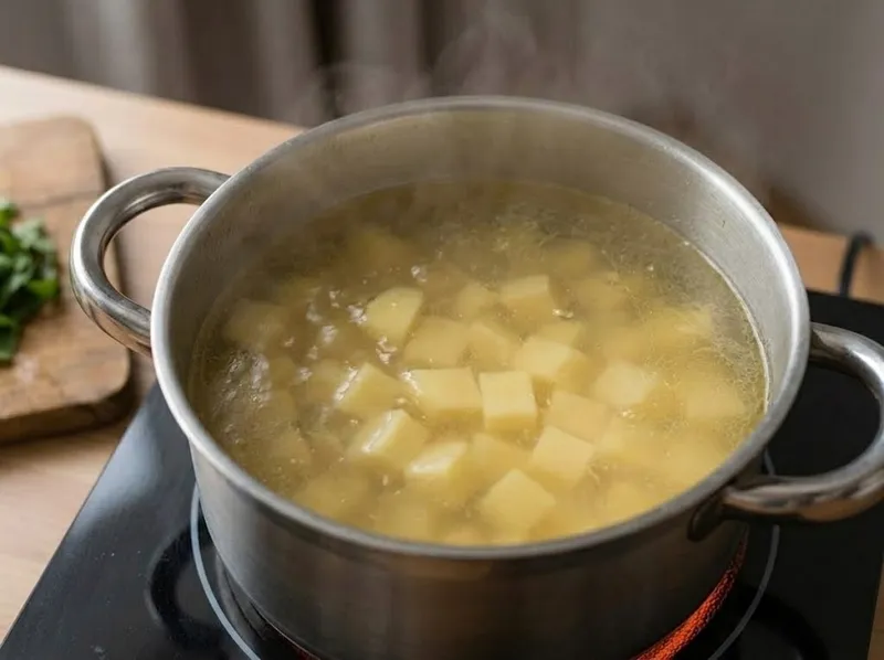 Сварите картофель