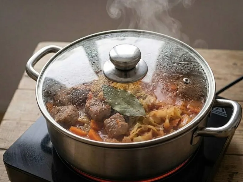 Тушите под крышкой
